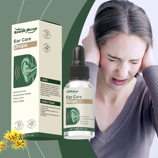 Tinnitus Soothing Drops Otitis Care Listening Improvement Earwax Removal Alleviate Hearing Loss Earache Ear Ringing Relief Drops